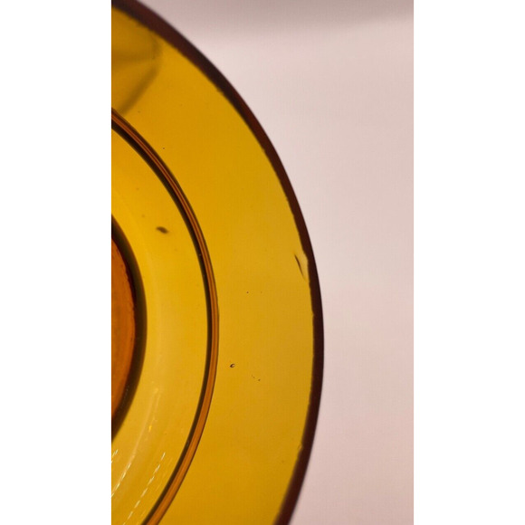 Home America Amber Glass With Lid, Retro Style Set of 2 - Picture 7 of 11